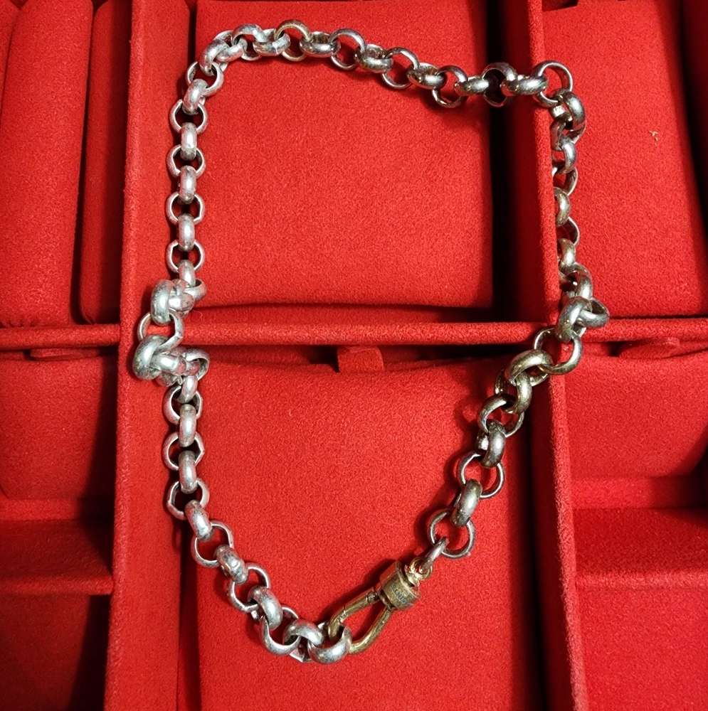 Two Tone All Saints Chain